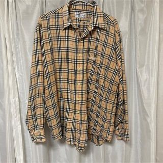 バーバリー(BURBERRY)の古着屋購入　Burberry ロングチェックシャツ　(シャツ)