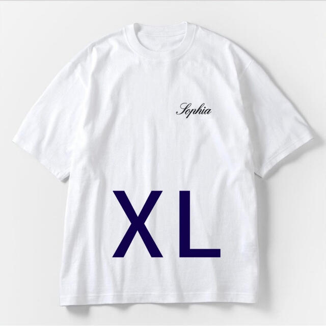 ENNOY Sophia T-shirts (WHITE x NAVY) XL