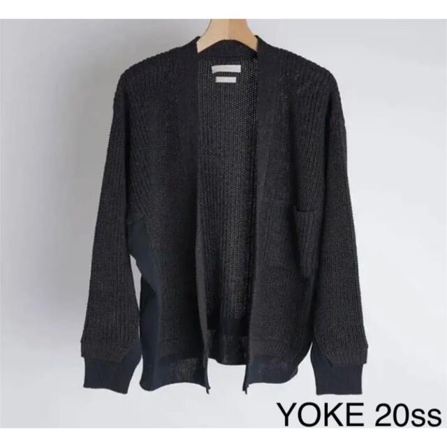 YOKE attic別注カーディガン BLACK