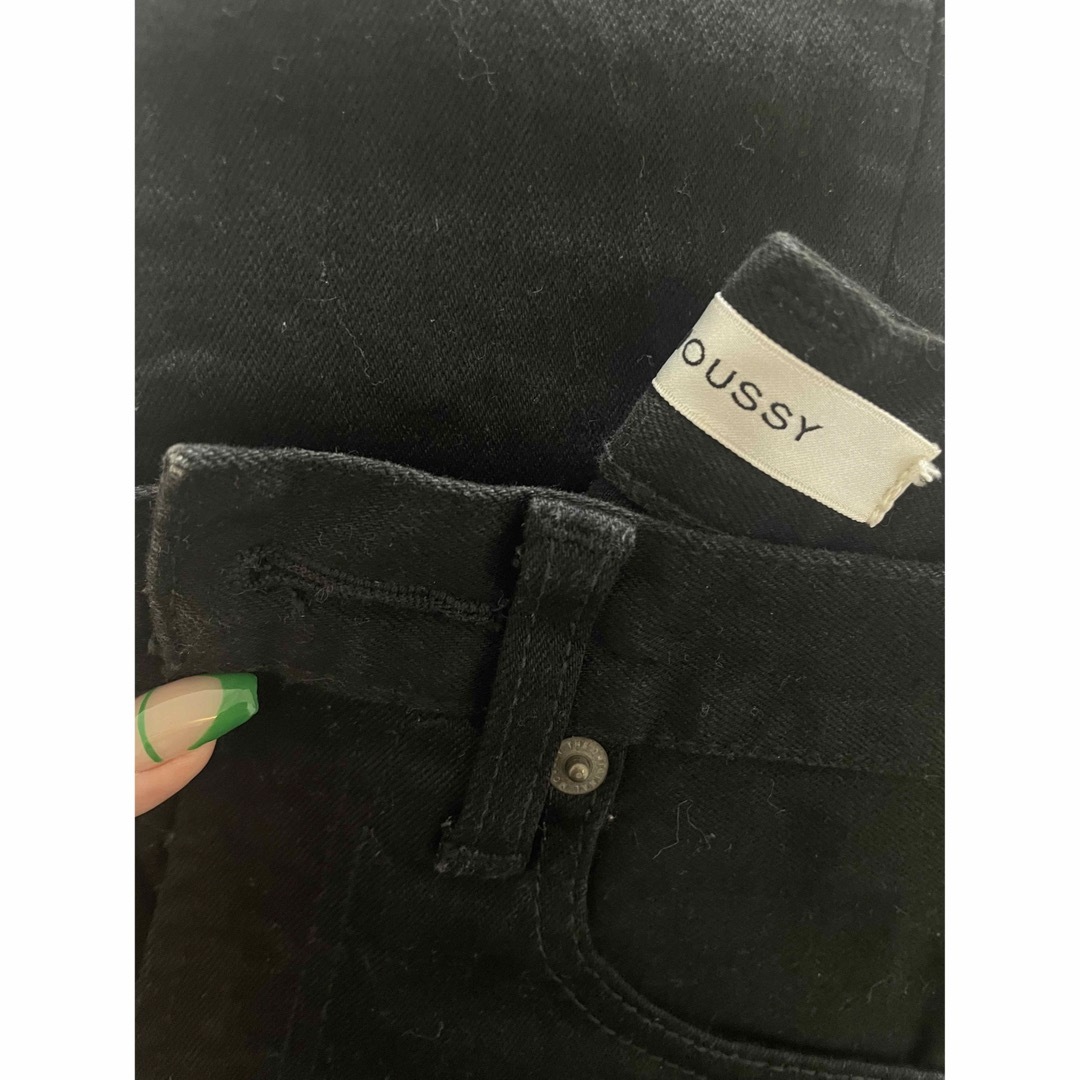 moussy - moussy HW Rebirth BLACK SKINNYの通販 by shop｜マウジー