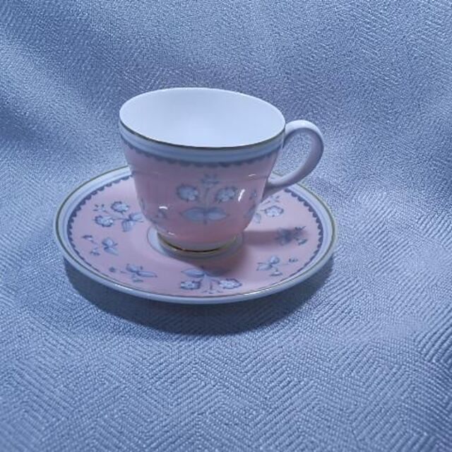ウエッジウッド デミタス 華奢なピンク 1950年代 キッチン/食器