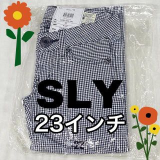 スライ(SLY)のSLYスライ★Lowrise Slim23インチマルチタグ付き新品未使用(スキニーパンツ)