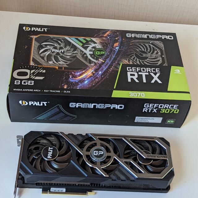 スマホ/家電/カメラPalit RTX 3070 GAMINGPRO OC 8G