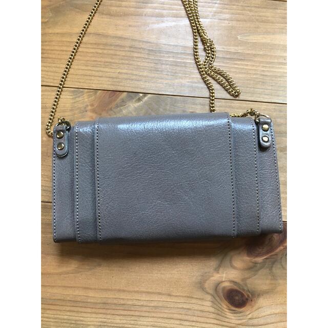 irose イロセ fold 3f wallet w chain チェーン長財布