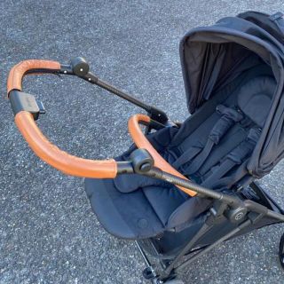 サイベックス(cybex)のcybex メリオ　ハンドル＆バンパーカバーセット(ベビーカー用アクセサリー)