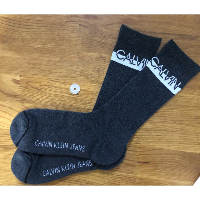 Calvin Klein(カルバンクライン)の新品 カルバンクライン Calvin Klein メンズソックス4足セット313 レディースのレッグウェア(ソックス)の商品写真