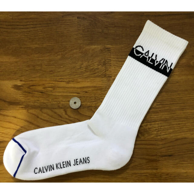 Calvin Klein(カルバンクライン)の新品 カルバンクライン Calvin Klein メンズソックス4足セット313 レディースのレッグウェア(ソックス)の商品写真