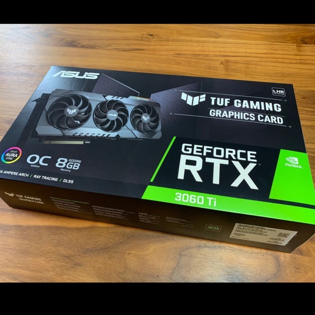 Asus Asus Tuf Rtx3060ti O8g V2 Gaming Lhr