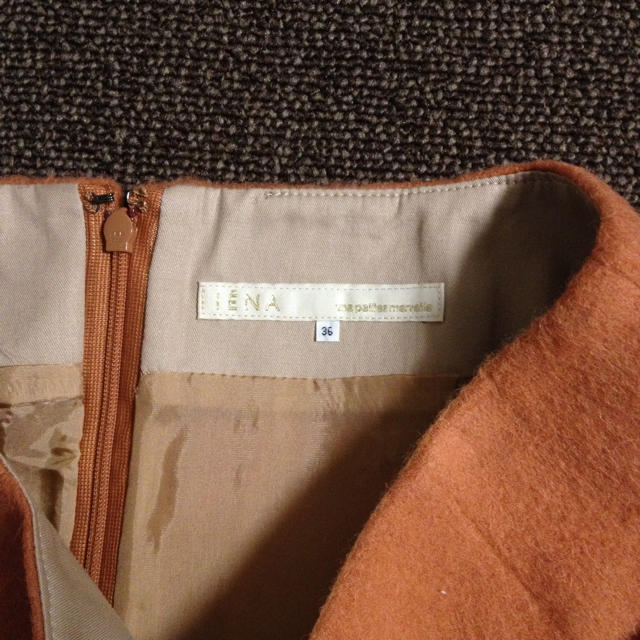 IENA(イエナ)のオレンジスカート♡ レディースのスカート(ひざ丈スカート)の商品写真