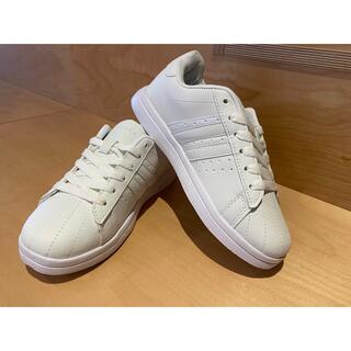 ■新品■レディーススニーカー■24.5■White(スニーカー)