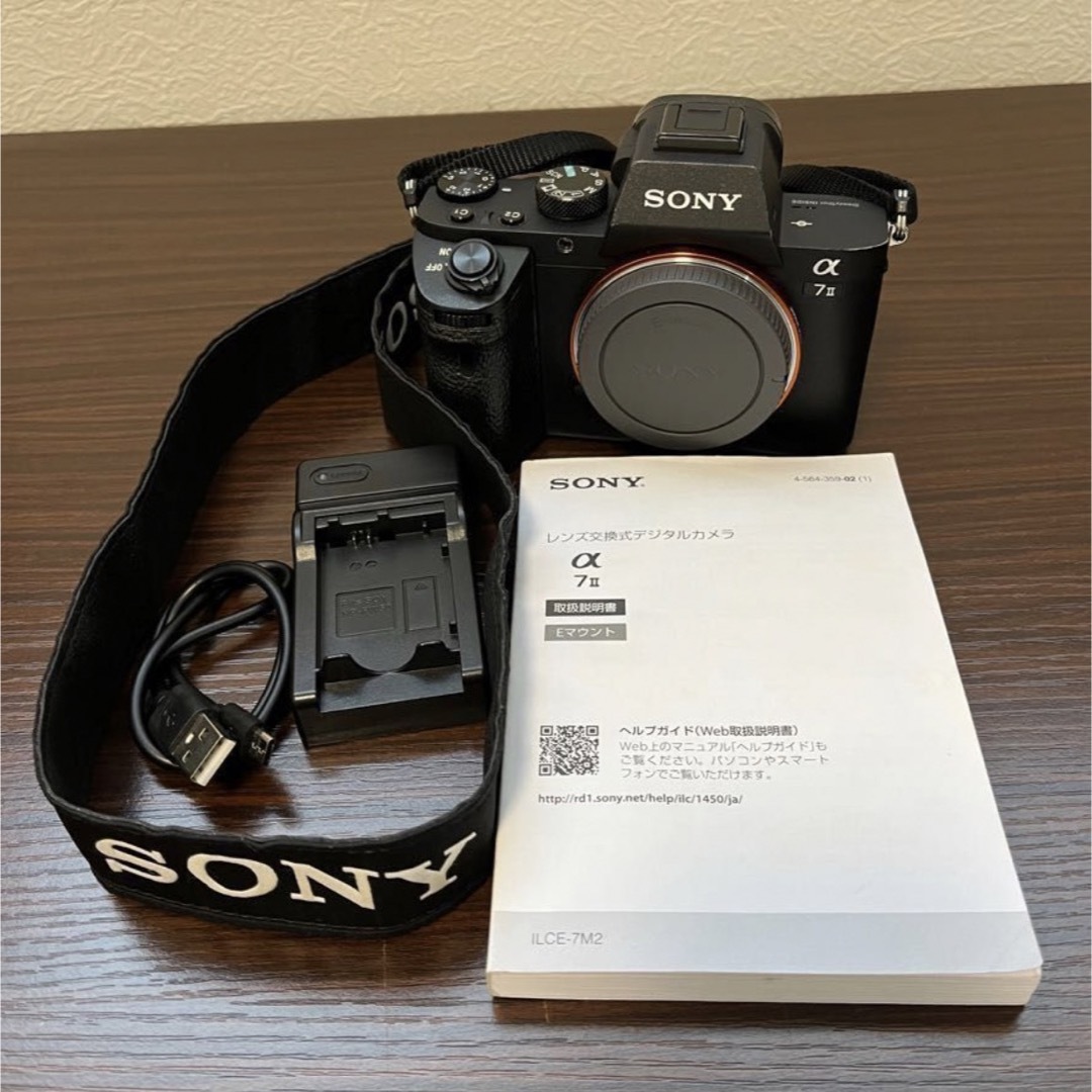 sony a7ii 一眼ミラーレスカメラ  ILCE-7M2 ボディSONYαα7付属レンズ