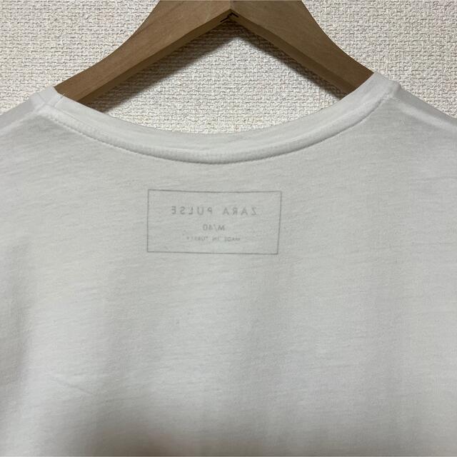 ZARA(ザラ)のZARA ザラ　ヒョウ　豹　デカプリント　メンズ　サイズM メンズのトップス(Tシャツ/カットソー(半袖/袖なし))の商品写真