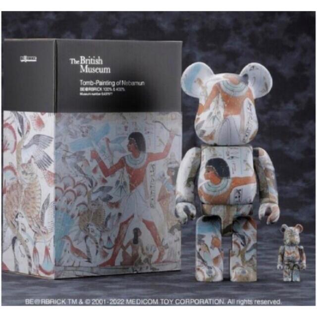 The British Museum BE@RBRICK 100% & 400%おもちゃ