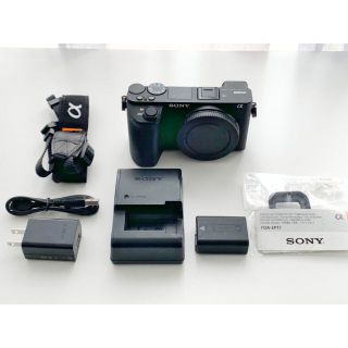 ソニー(SONY)のSONY α6500 ボディ ILCE-6500 美品 [おまけ]付き(ミラーレス一眼)