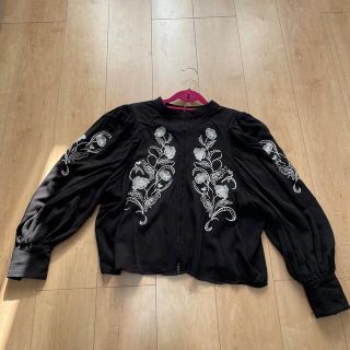 アメリヴィンテージ(Ameri VINTAGE)のAmeriVINTAGE LADY EMBROIDERY PUFF BLOUSE(シャツ/ブラウス(長袖/七分))