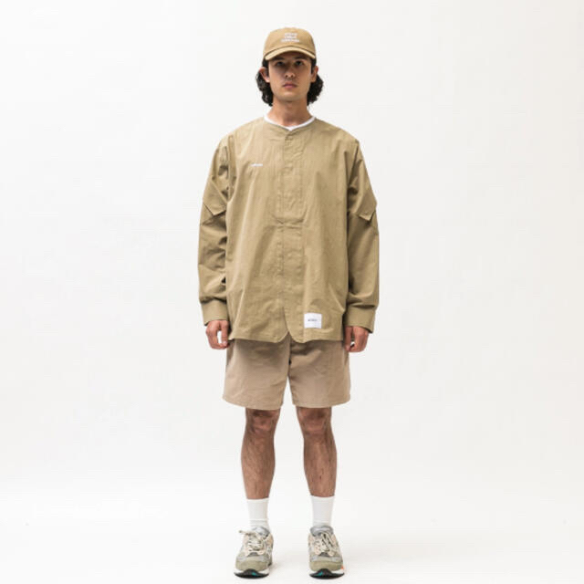 wtaps 22SS Scout LS NYCO TUSS ベージュ