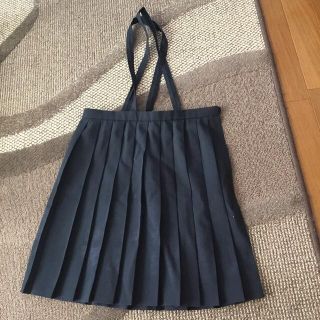 夏用　吊りスカート　ひだスカート　制服(スカート)