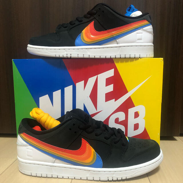 supremeNIKE SB DUNK LOW x POLAROID ポラロイド　28.5cm