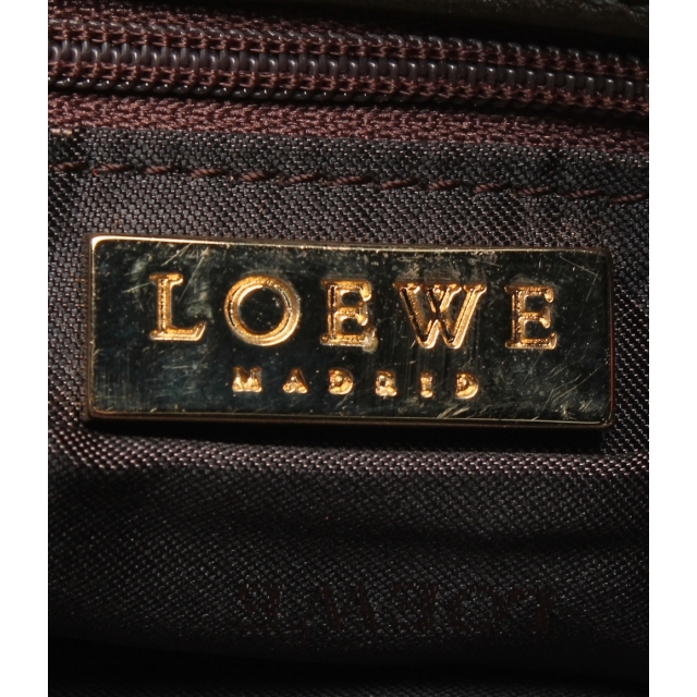 ロエベ LOEWE ショルダーバッグ カーキ  フラメンコ  レディース