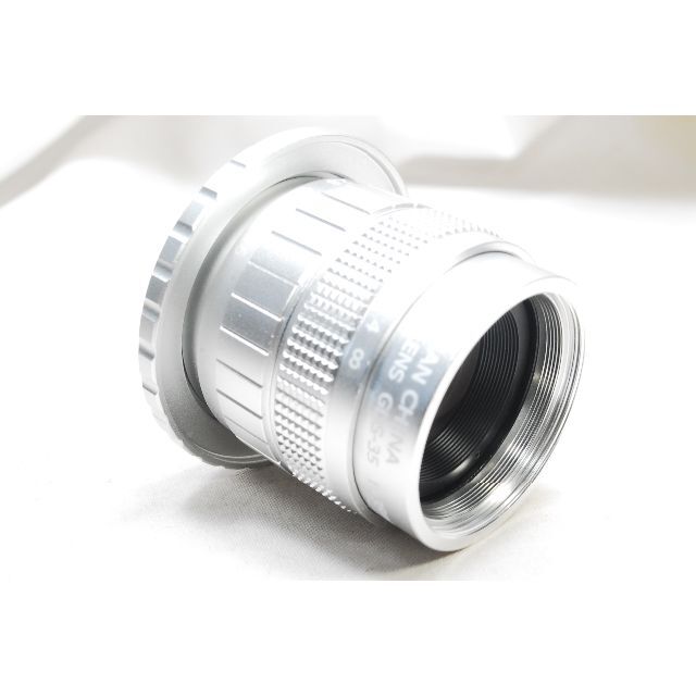富士フイルム(フジフイルム)の富士フイルム FUJIFILM Xマウント 35mm F1.7 シルバー スマホ/家電/カメラのカメラ(レンズ(単焦点))の商品写真