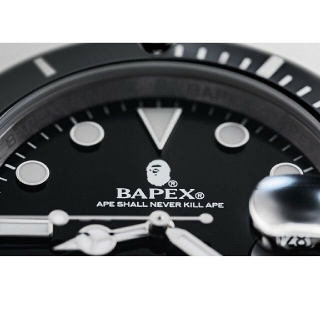 A BATHING APE(アベイシングエイプ)の激レア A BATHING APE TYPE 1 BAPEX ROLEX メンズの時計(腕時計(アナログ))の商品写真