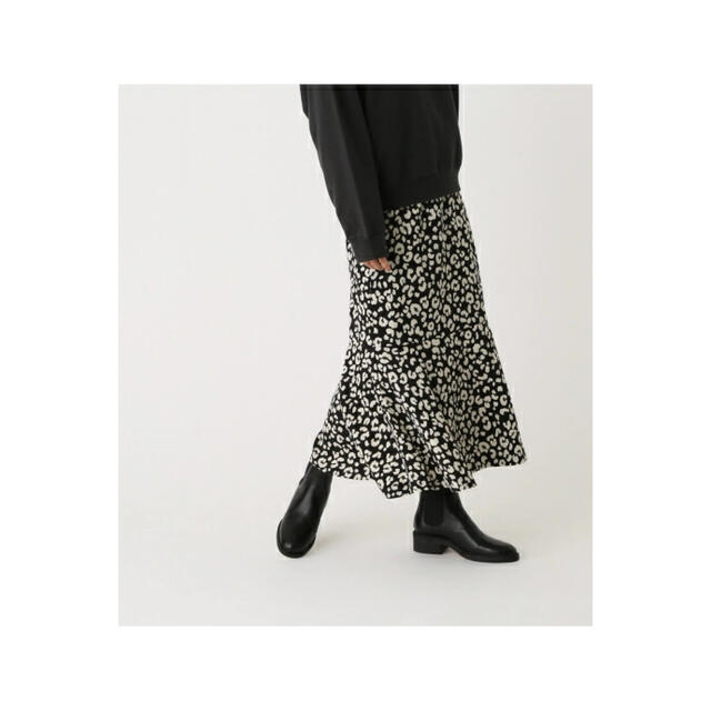 AZUL by moussy(アズールバイマウジー)のLEOPARD MERMAID SKIRT/レオパードマーメイドスカート レディースのスカート(ロングスカート)の商品写真