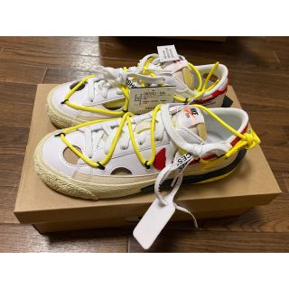 ナイキ(NIKE)のOff-White × Nike Blazer Low 77 (スニーカー)