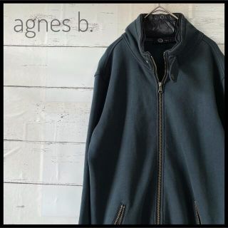 agnes b. Homme マント風ベルベットジャケット | legaleagle.co.nz