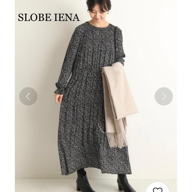 SLOBE IENA - SLOBE IENA フラワープリントティアードワンピースの通販 ...