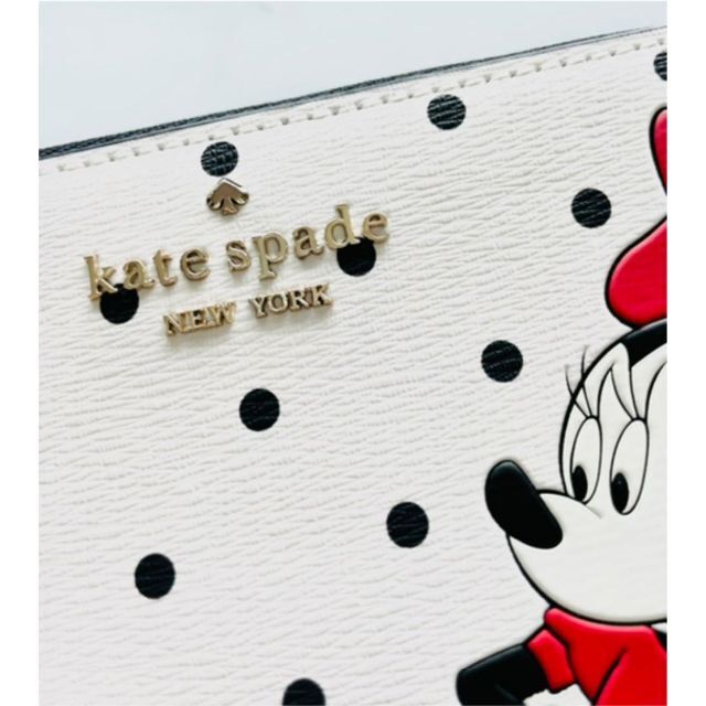 kate spade new york(ケイトスペードニューヨーク)の【新品未使用】ケイトスペード ミニーマウス　kate spade 長財布　財布 レディースのファッション小物(財布)の商品写真