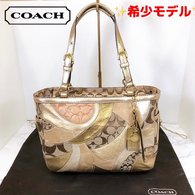 美品希少モデル COACH コーチ レザー ハンドバッグ E0873-12740