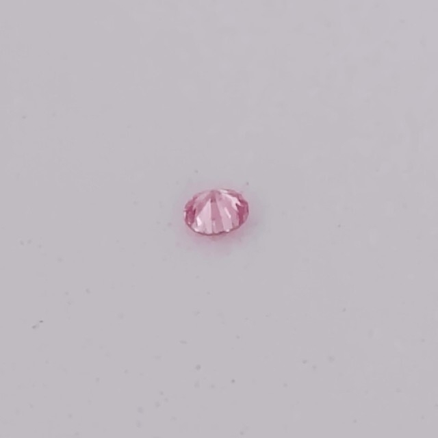 ピンクダイヤモンド  0.027ct  インテンス ハンドメイドの素材/材料(各種パーツ)の商品写真