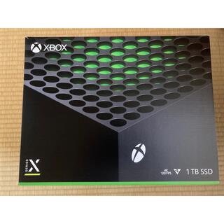 エックスボックス(Xbox)のMicrosoft マイクロソフト　Xbox Series X 1台(家庭用ゲーム機本体)