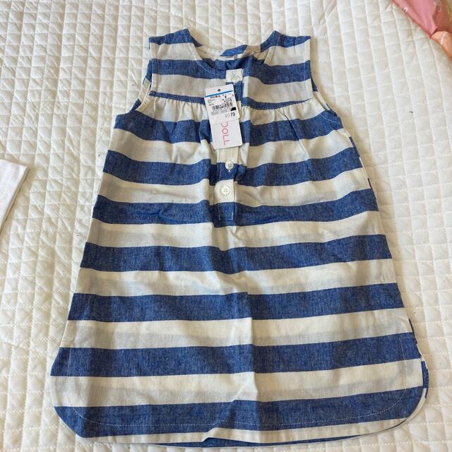 ★専用　西松屋　ワンピース　サイズ95 2点 キッズ/ベビー/マタニティのキッズ服女の子用(90cm~)(ワンピース)の商品写真