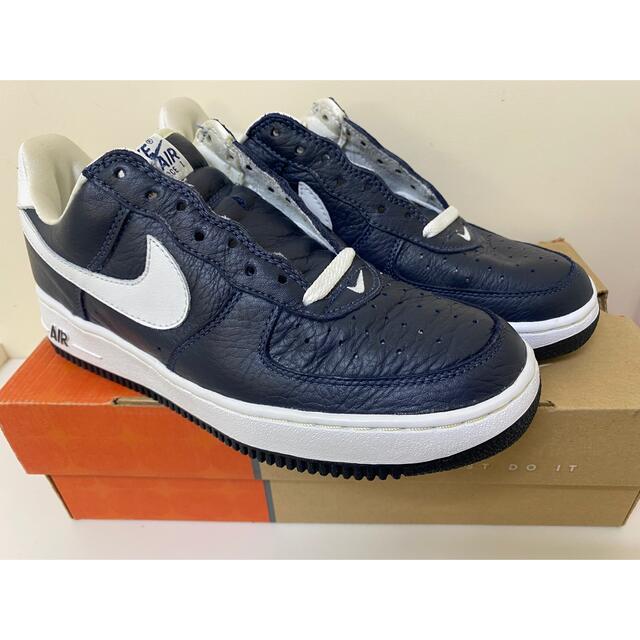 2000 NIKE AIR FORCE 1 SC 紺×白 US9 新品