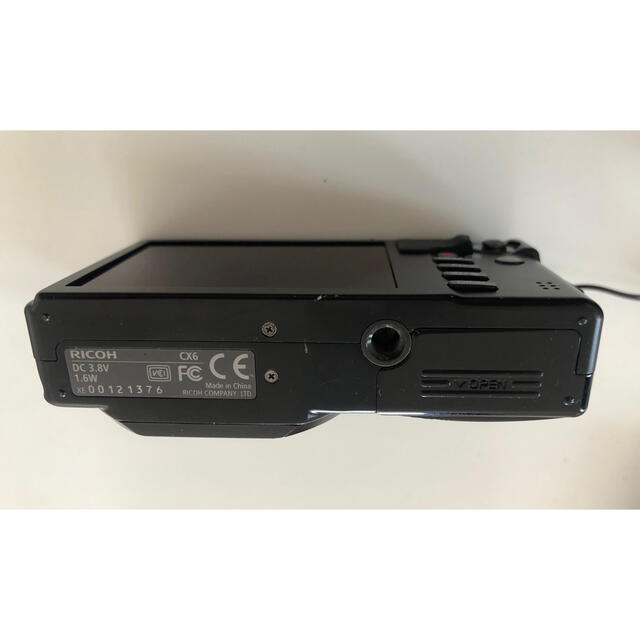 RICOH(リコー)のしんちゃん様専用　RICOH リコー CX CX6 BLACK スマホ/家電/カメラのカメラ(コンパクトデジタルカメラ)の商品写真