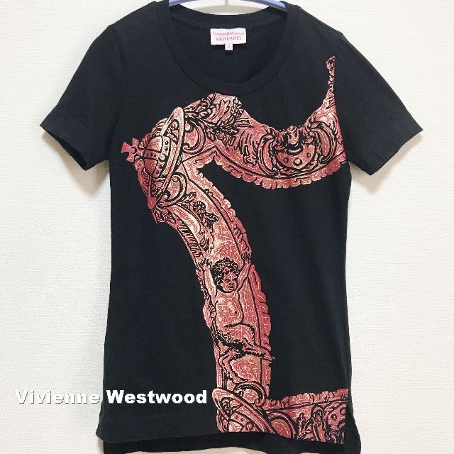 【Vivienne Westwood】サティアフレーム ORBロゴ Tシャツ