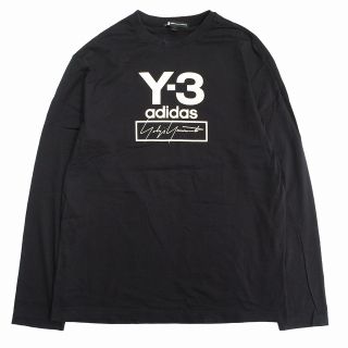 ワイスリー(Y-3)の19aw ワイスリー Y-3 ヨウジヤマモト ロゴ プリント Tシャツ (Tシャツ/カットソー(七分/長袖))