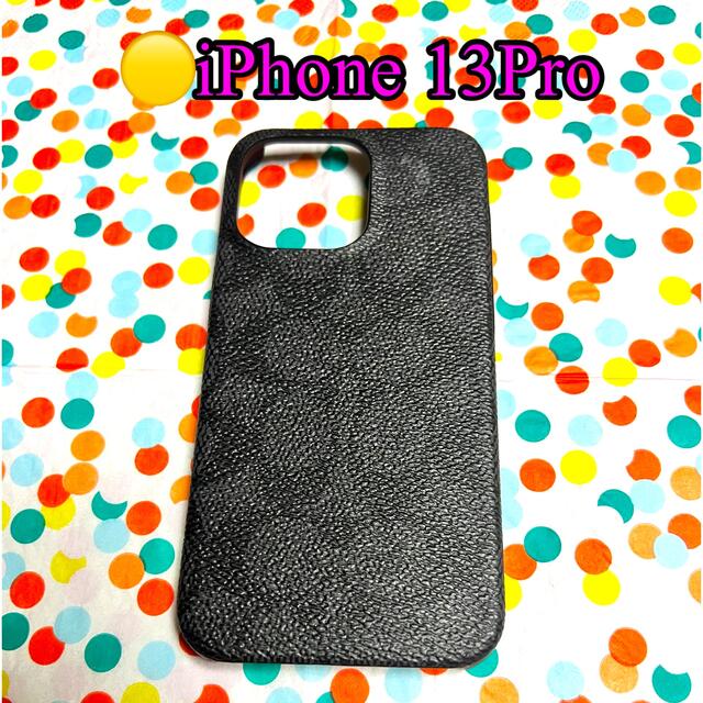 ????【iPhone 13Pro】COACH レザーケース