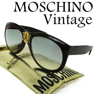 モスキーノ(MOSCHINO)のモスキーノ ヴィンテージ Mロゴ 春夏 セルフレーム 度入り メガネ サングラス(サングラス/メガネ)