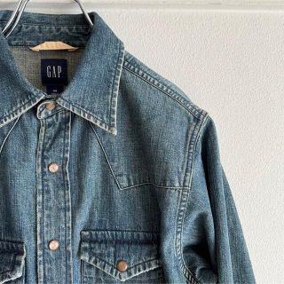 ギャップ(GAP)の【90s】OLD GAP オールドギャップ　デニムシャツ　ウエスタンシャツ(シャツ)