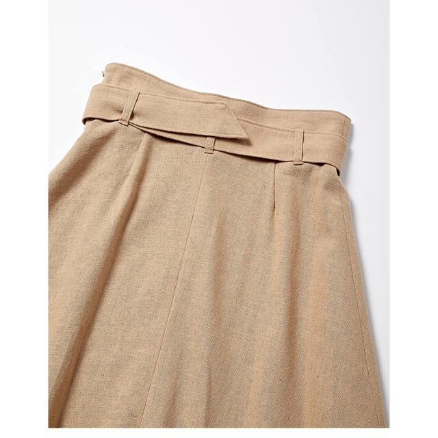 Mila Owen(ミラオーウェン)のMila owen(ミラオーウェン) / スカート ベルト付ハリ感フレアスカート レディースのスカート(ロングスカート)の商品写真