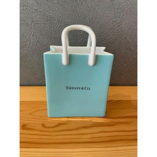 ティファニー(Tiffany & Co.)のティファニー　バッグ型　陶器(小物入れ)