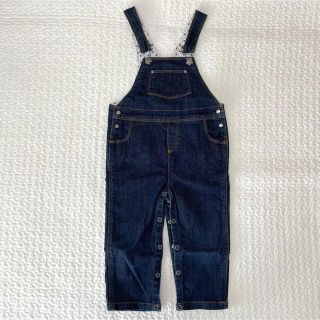 プチバトー(PETIT BATEAU)のプチバトー 18m/81cm デニムオーバーオール(パンツ)