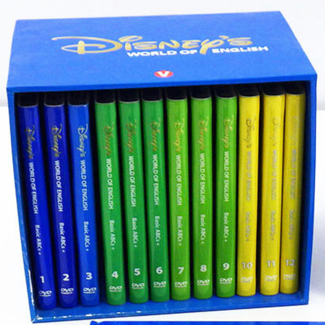 DWE　DVD　Basic ABCs＋全12巻セット　ストレートプレイ