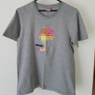 ゾウの刺繍Tシャツ(Tシャツ/カットソー(半袖/袖なし))