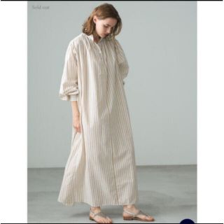 ロンハーマン(Ron Herman)の新品未使用タグ付　TEN ×ロンハーマン Stripe Kaftan Dress(ロングワンピース/マキシワンピース)