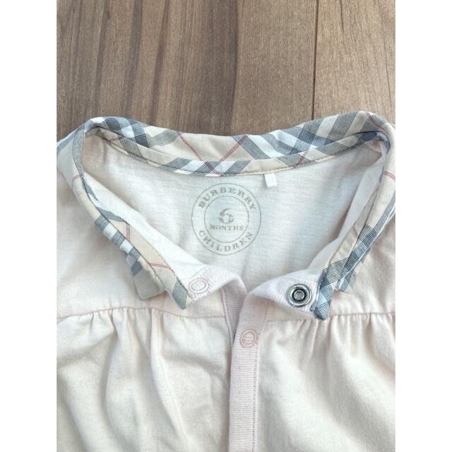 BURBERRY(バーバリー)のバーバリー　ツーウェイオール　6months キッズ/ベビー/マタニティのベビー服(~85cm)(カバーオール)の商品写真