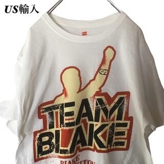 ヘインズ(Hanes)の【US輸入】USA Hanes ヘインズ Tシャツ 白T Team Blake(Tシャツ/カットソー(半袖/袖なし))