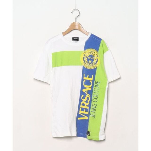 VERSACE(ヴェルサーチ)のVERSACE ヴェルサーチ プリント ロゴ Tシャツ 半袖/メンズ/XS☆新作 メンズのトップス(Tシャツ/カットソー(半袖/袖なし))の商品写真